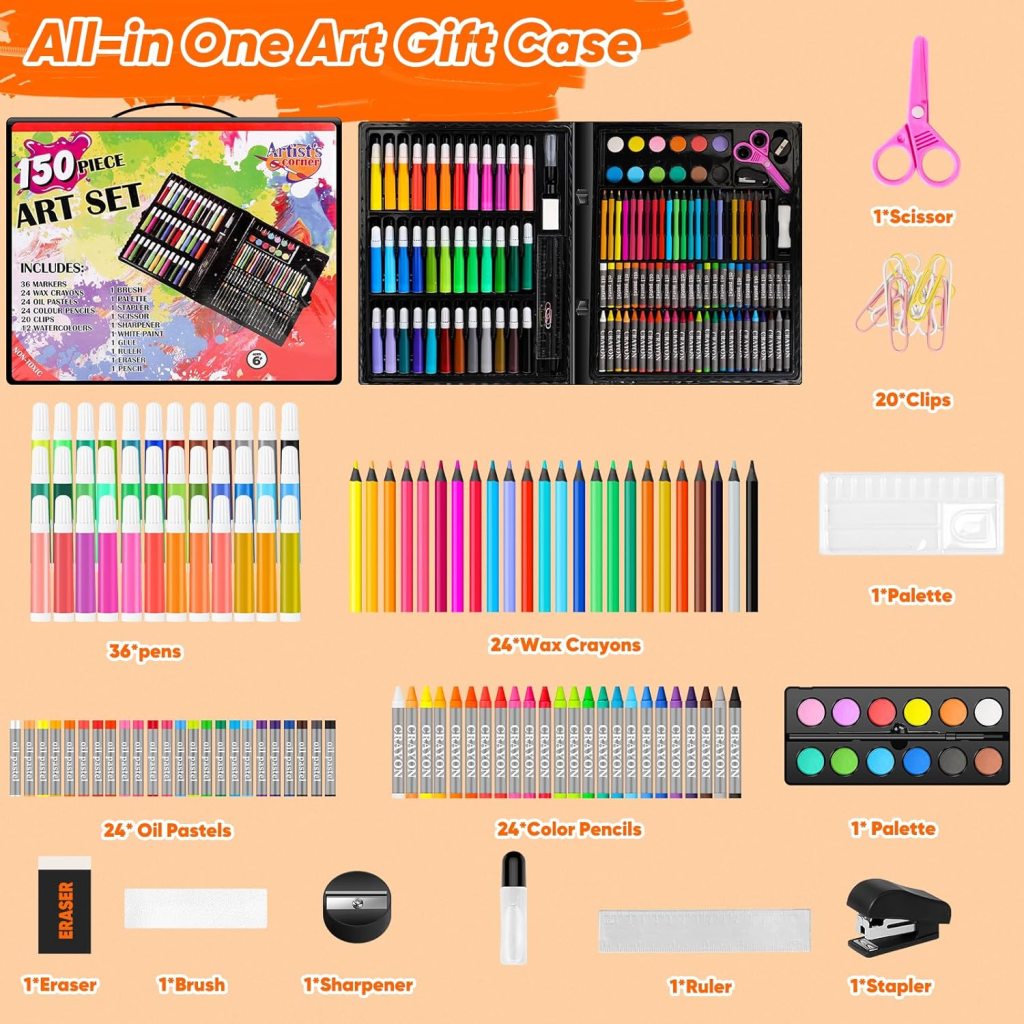150 pcs art set color marker pen Office & Stationery
