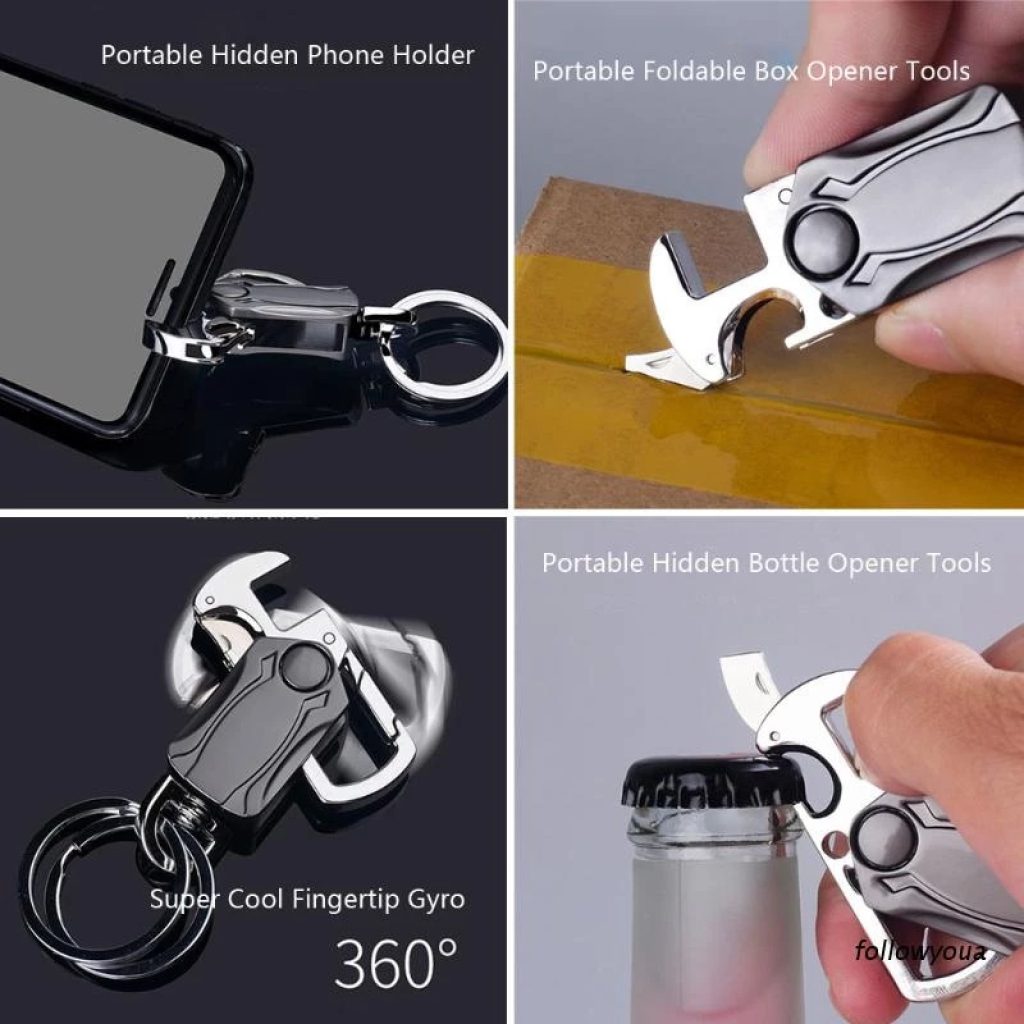 5 In 1 Keychain Spinner Office & Stationery
