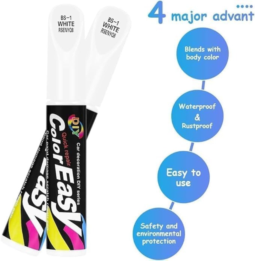 Car Scratch Repair Paint Pen White Automotive