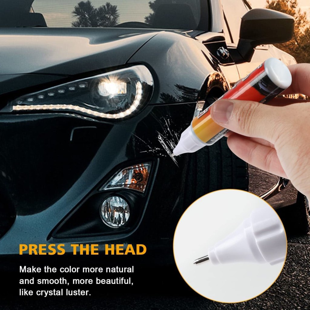 Car Scratch Repair Paint Pen Black Automotive