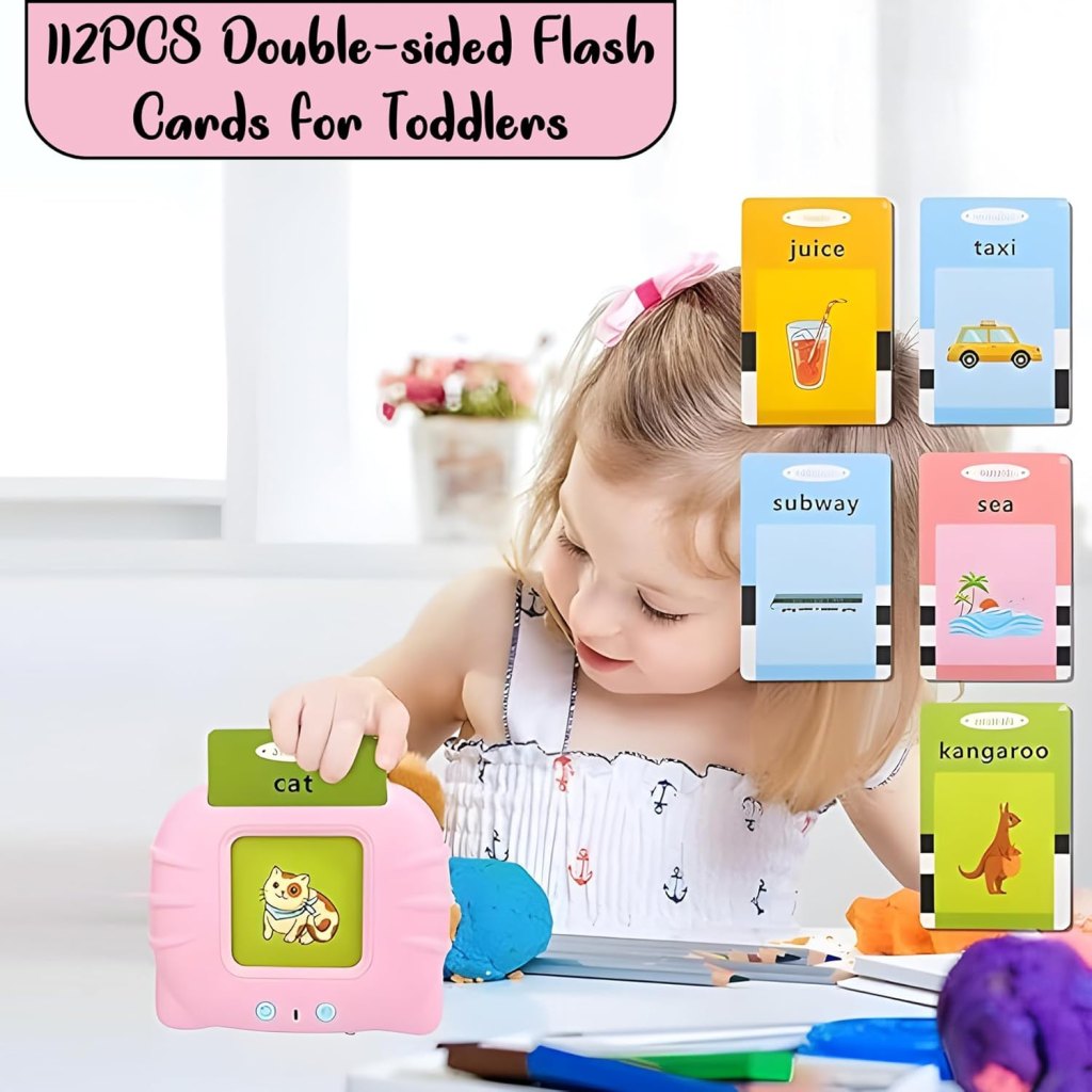 English Talking Flash Cards Education Game Toys