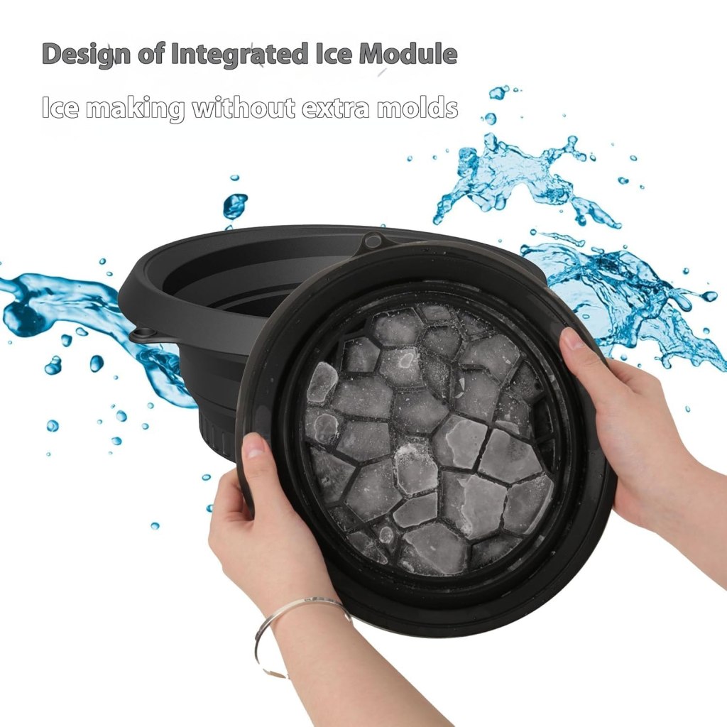 Silicone Face Washing Ice Bucket Bowl Personal Care
