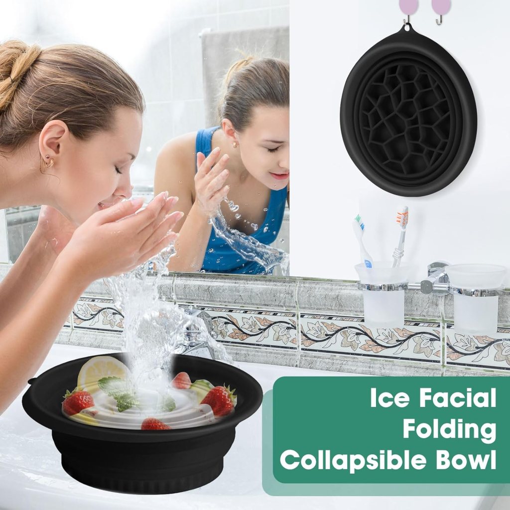Silicone Face Washing Ice Bucket Bowl Personal Care