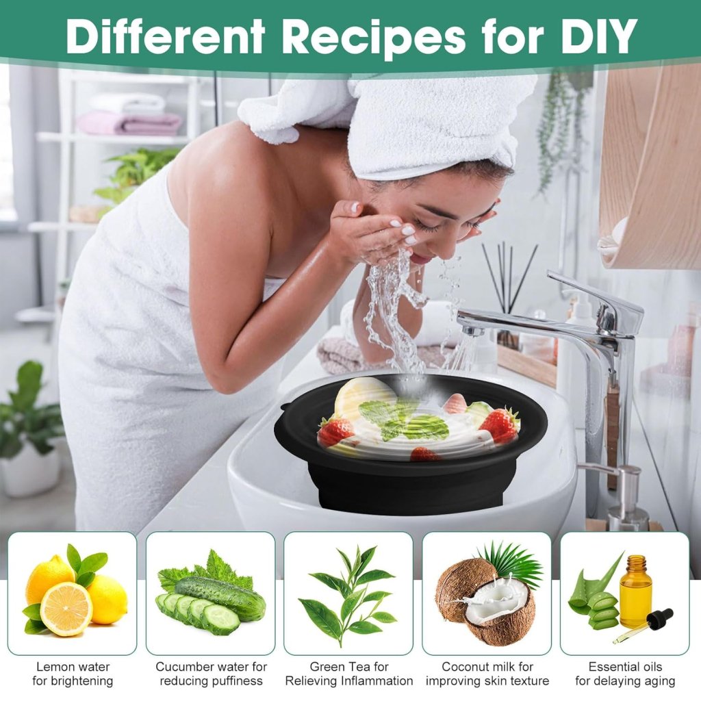 Silicone Face Washing Ice Bucket Bowl Personal Care