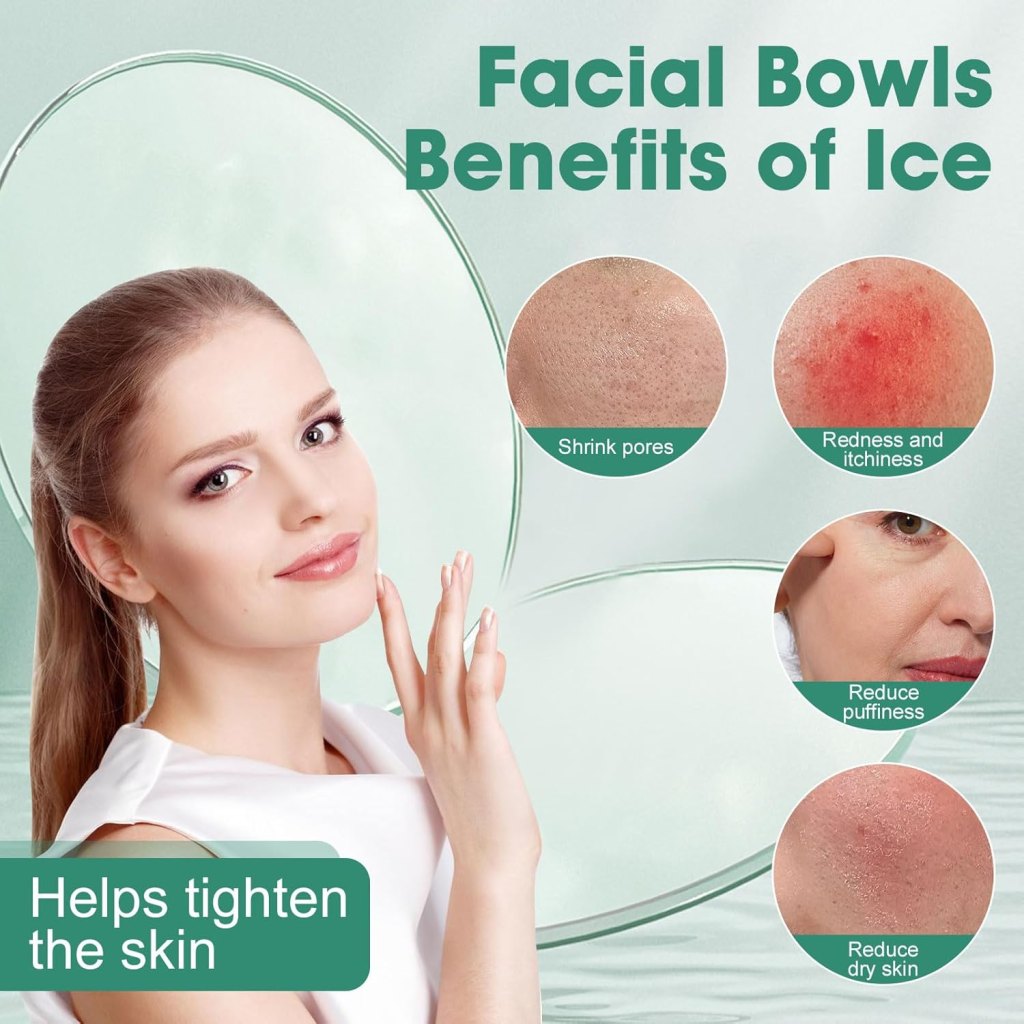 Silicone Face Washing Ice Bucket Bowl Personal Care