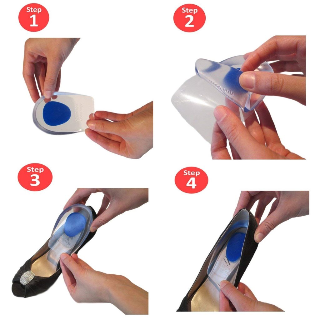 Silicone Heel Gel Insole Personal Care