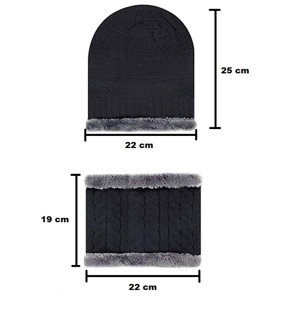 Winter Neck Scarf Cap Personal Care