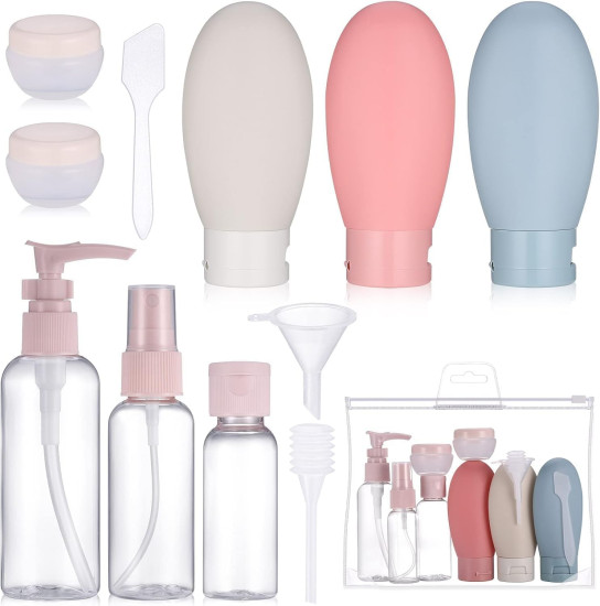 11 PCS Travel Bottle Set Outdoor