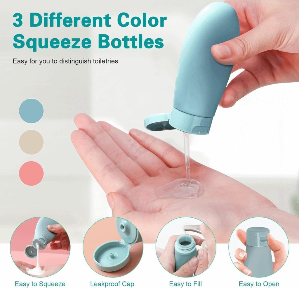 11 PCS Travel Bottle Set Outdoor