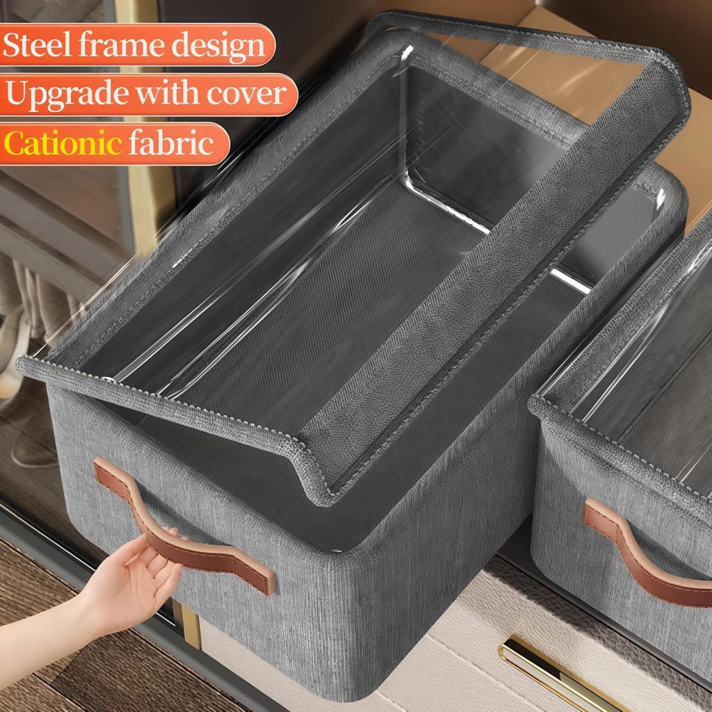 26 Liter Storage Box with Lid Travelling Bags