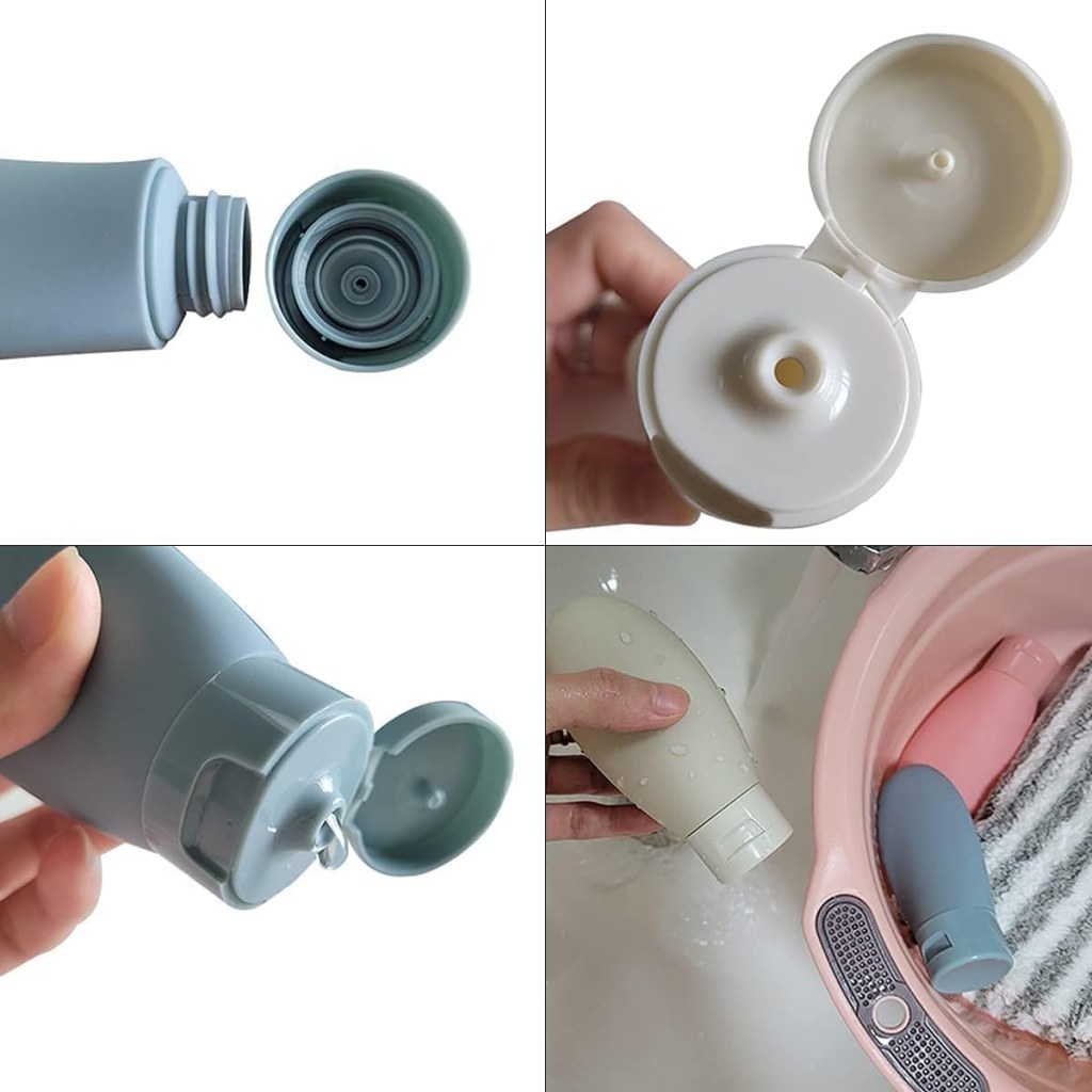 3 Pcs Travel Bottle Set 60 Ml Outdoor
