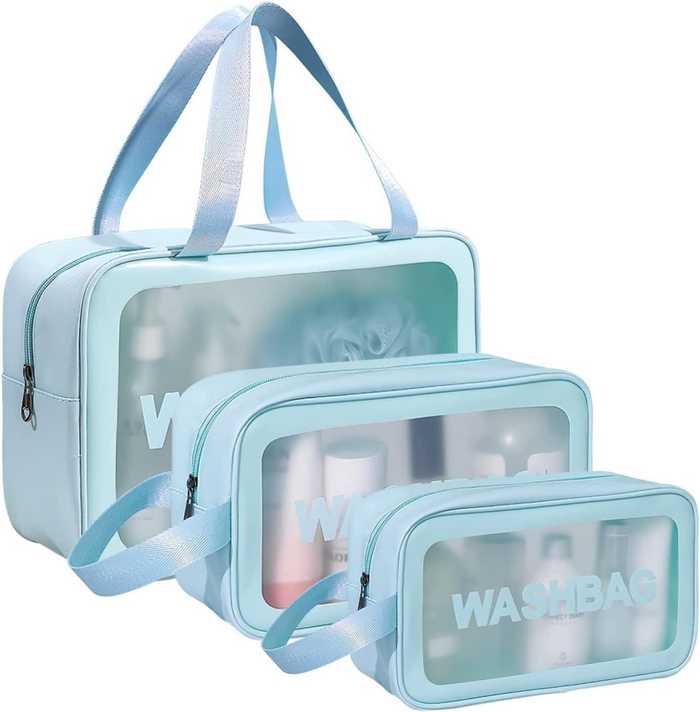 3 pcs Wash Bag cosmetic Bags