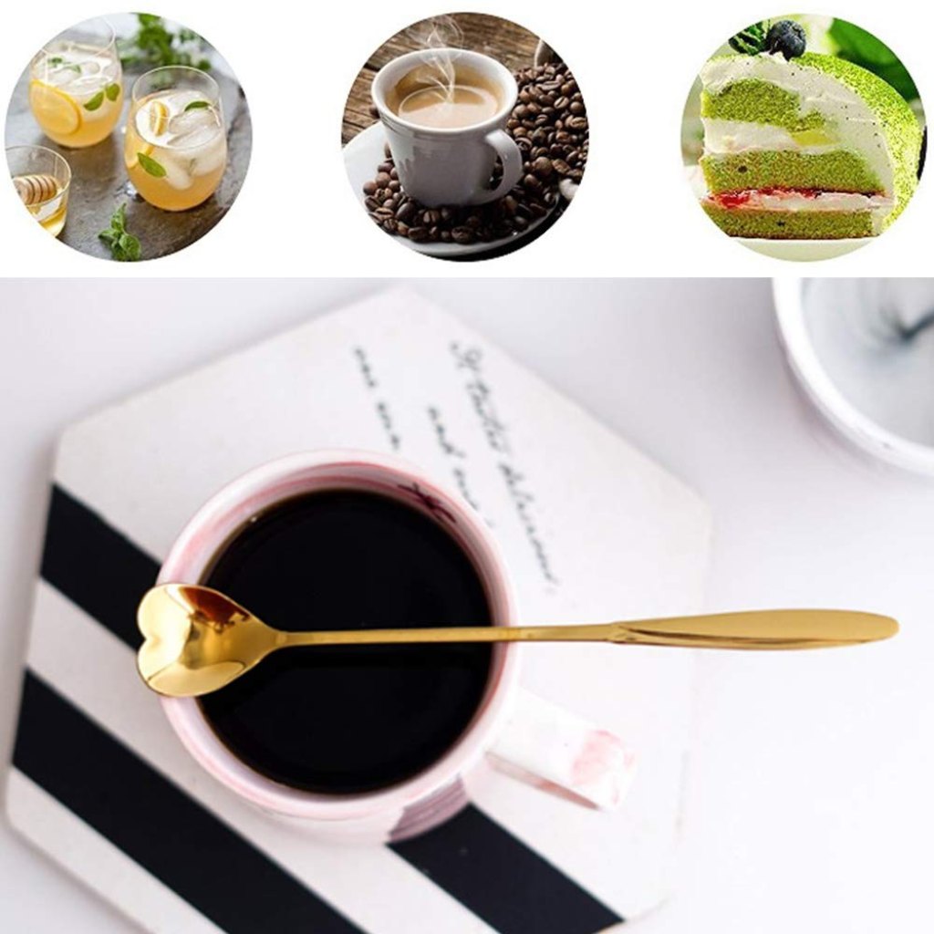 4 pcs Golden Spoon Set Kitchenware