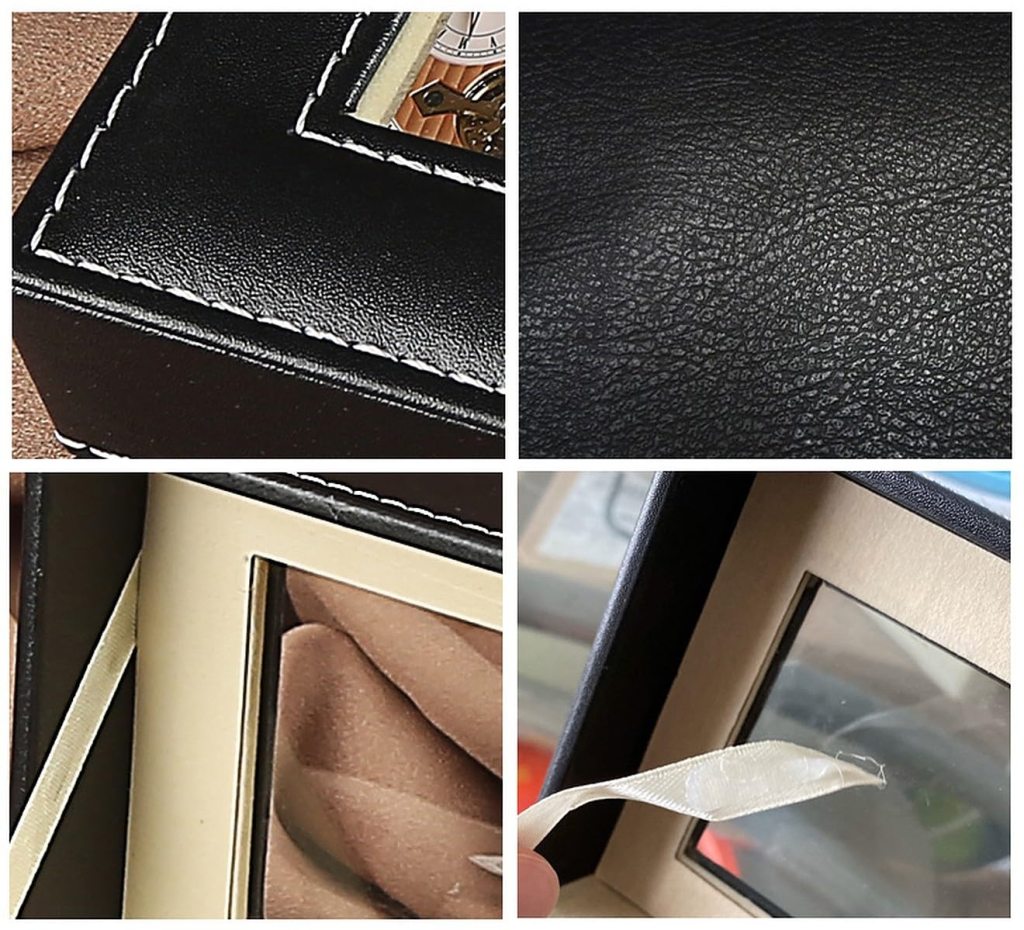 6 Slot Watch Collection Box cosmetic Bags