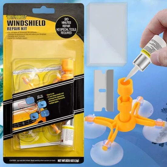 Car Windshield Repair Kit Automotive