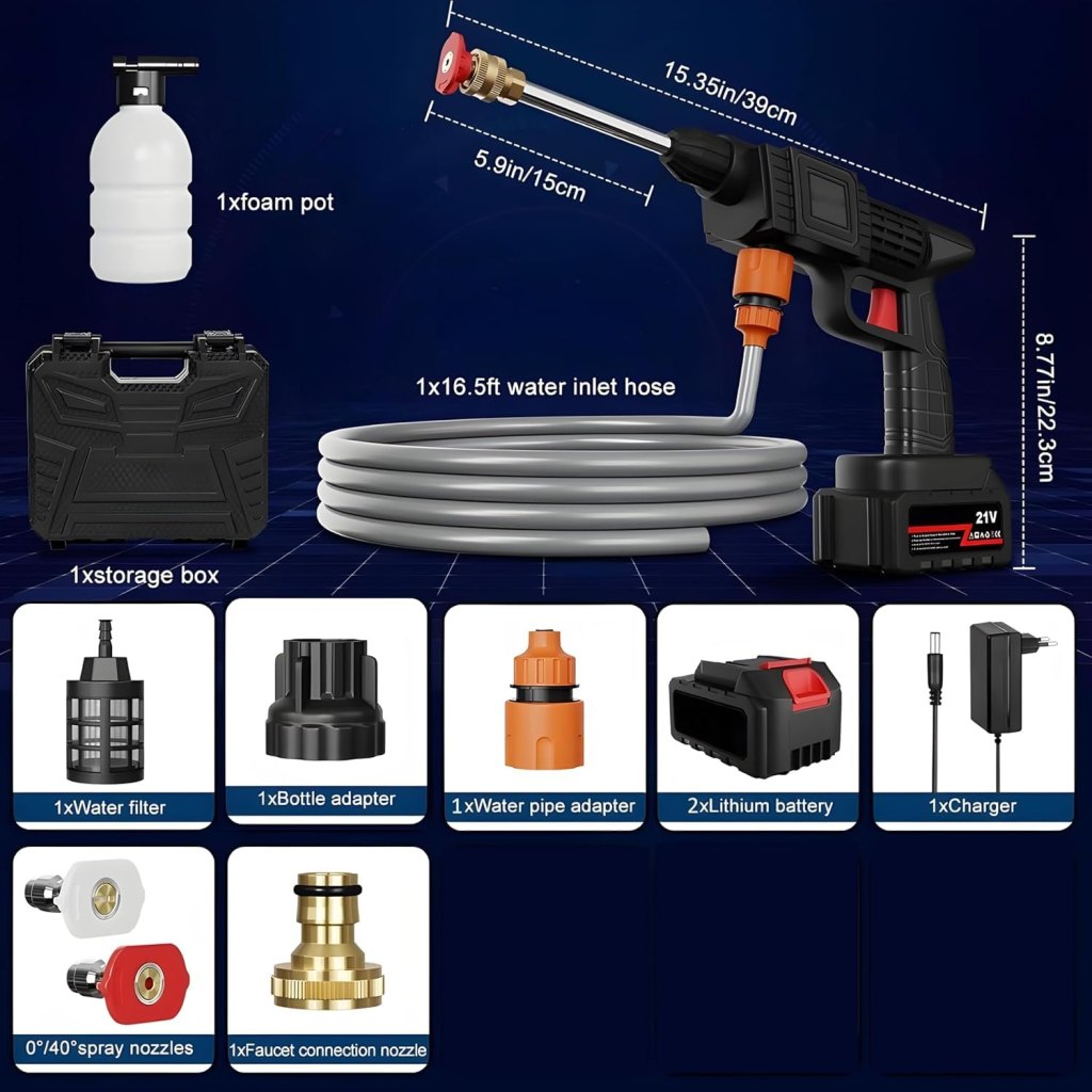 High Pressure Car Washing Gun Automotive