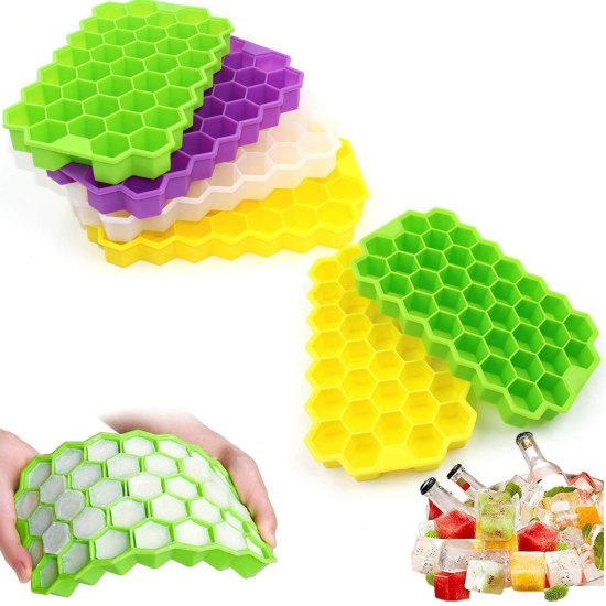 Honeycomb Ice Tray Mould 37 Cavity Tray Chocolate Ice Mould Kitchenware