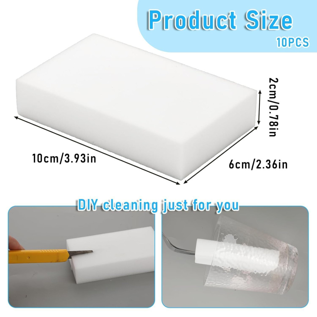 Melamine White Foam Magic Sponge Eraser Kitchenware