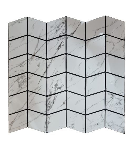 Mosaic Diamond Pettern Wall Sticker Home & Kitchen