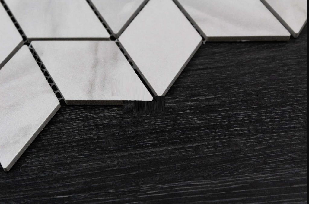 Mosaic Diamond Pettern Wall Sticker Home & Kitchen