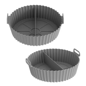 Silicone Air Fryer Liners Pot 1pcs Home & Kitchen