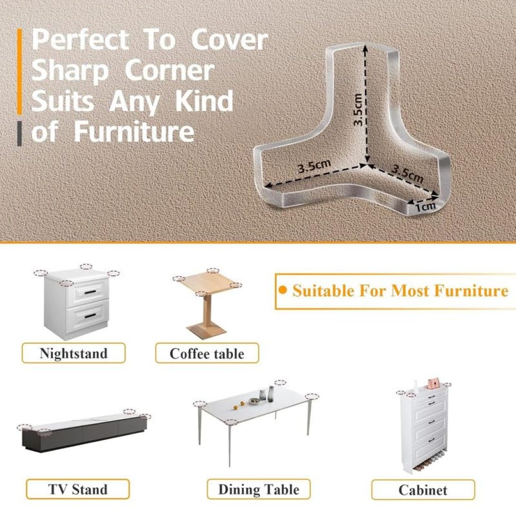 T Shape Baby Safety Protection table Corner 1 pcs Baby Products