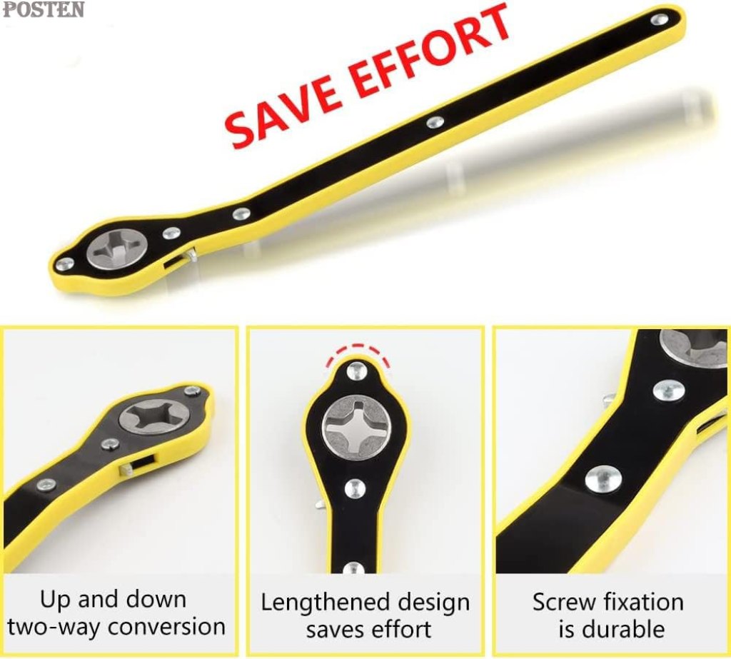 Universal Car Jack Wrench Automotive