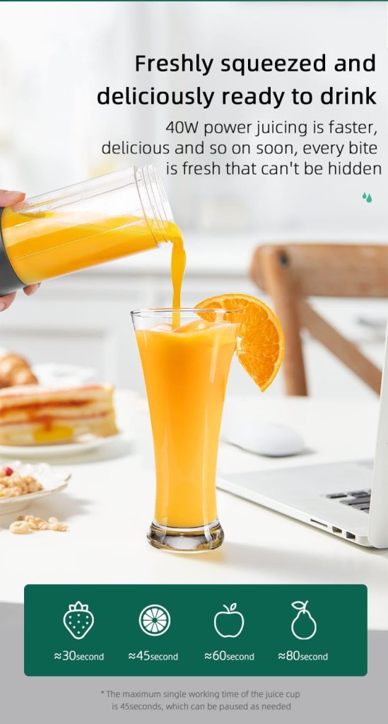 10 Blades Display Fruit Juicer Kitchenware