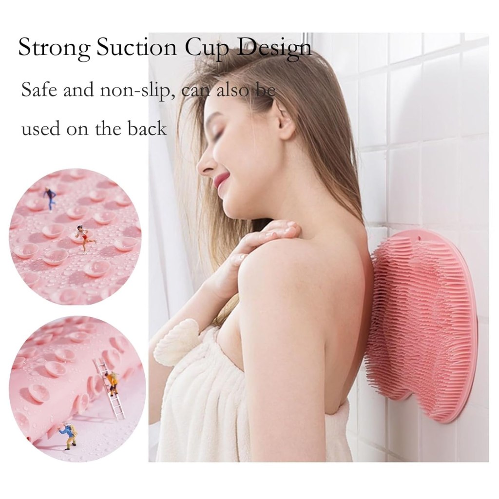 Foot Shower Scrubber Massager Mat Bathroom Accessories