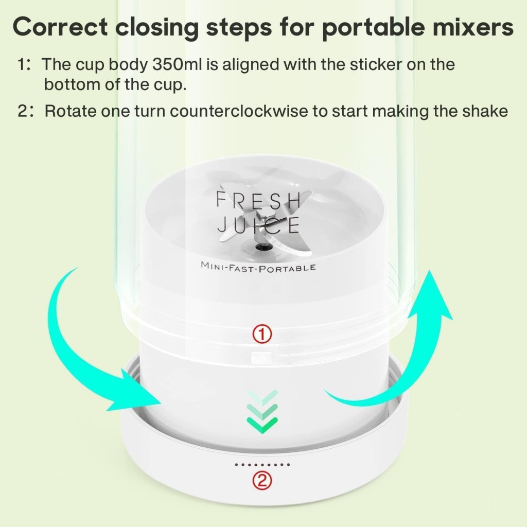 Mini Portable Bottle Shape Juicer Kitchenware