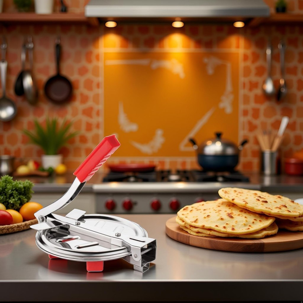 Stainless Steel Puri Press Chapati Maker Kitchenware